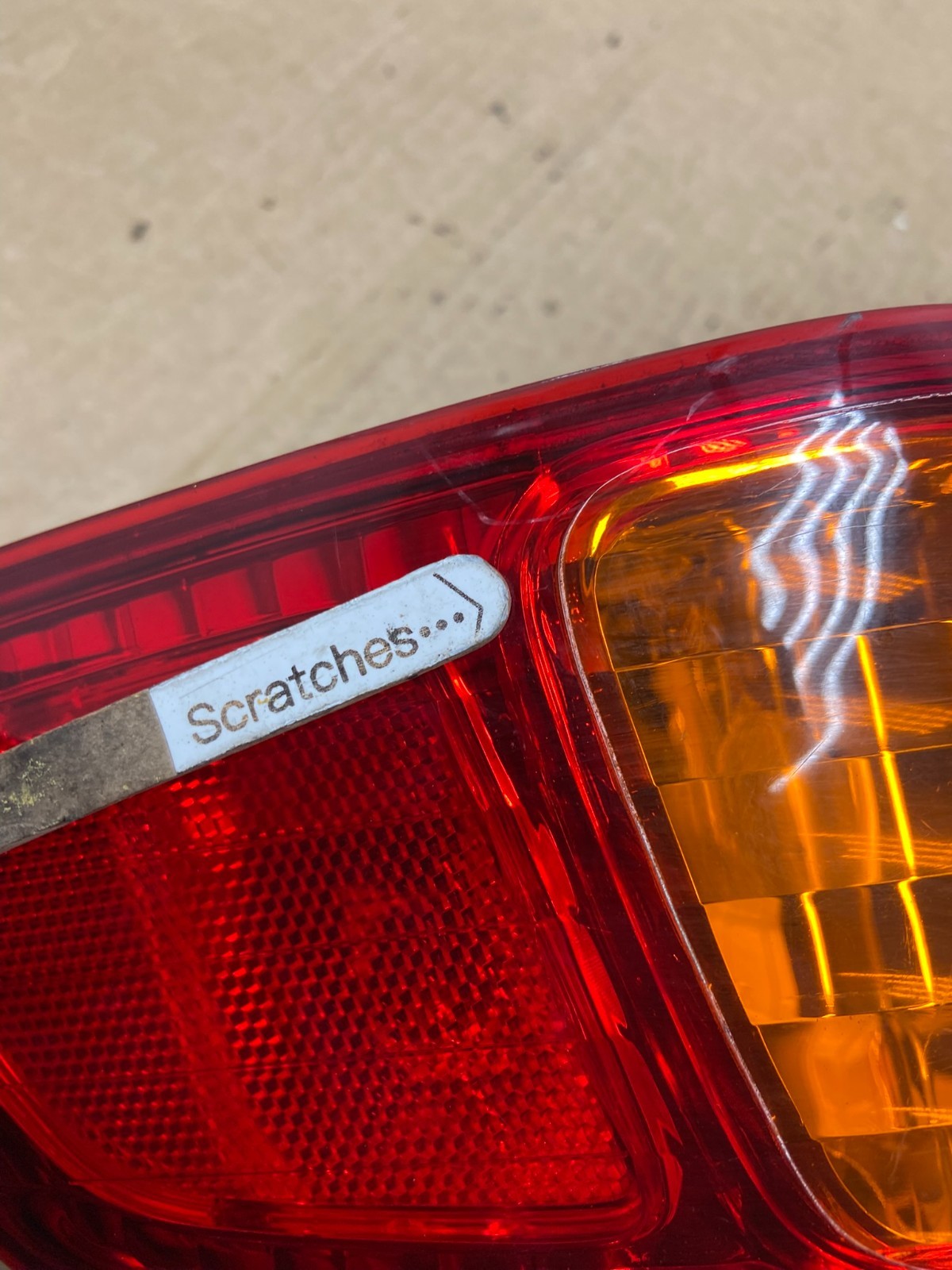2000 to 2001 Toyota Camry Right Passenger Rh Tail Light AF9700 DW3