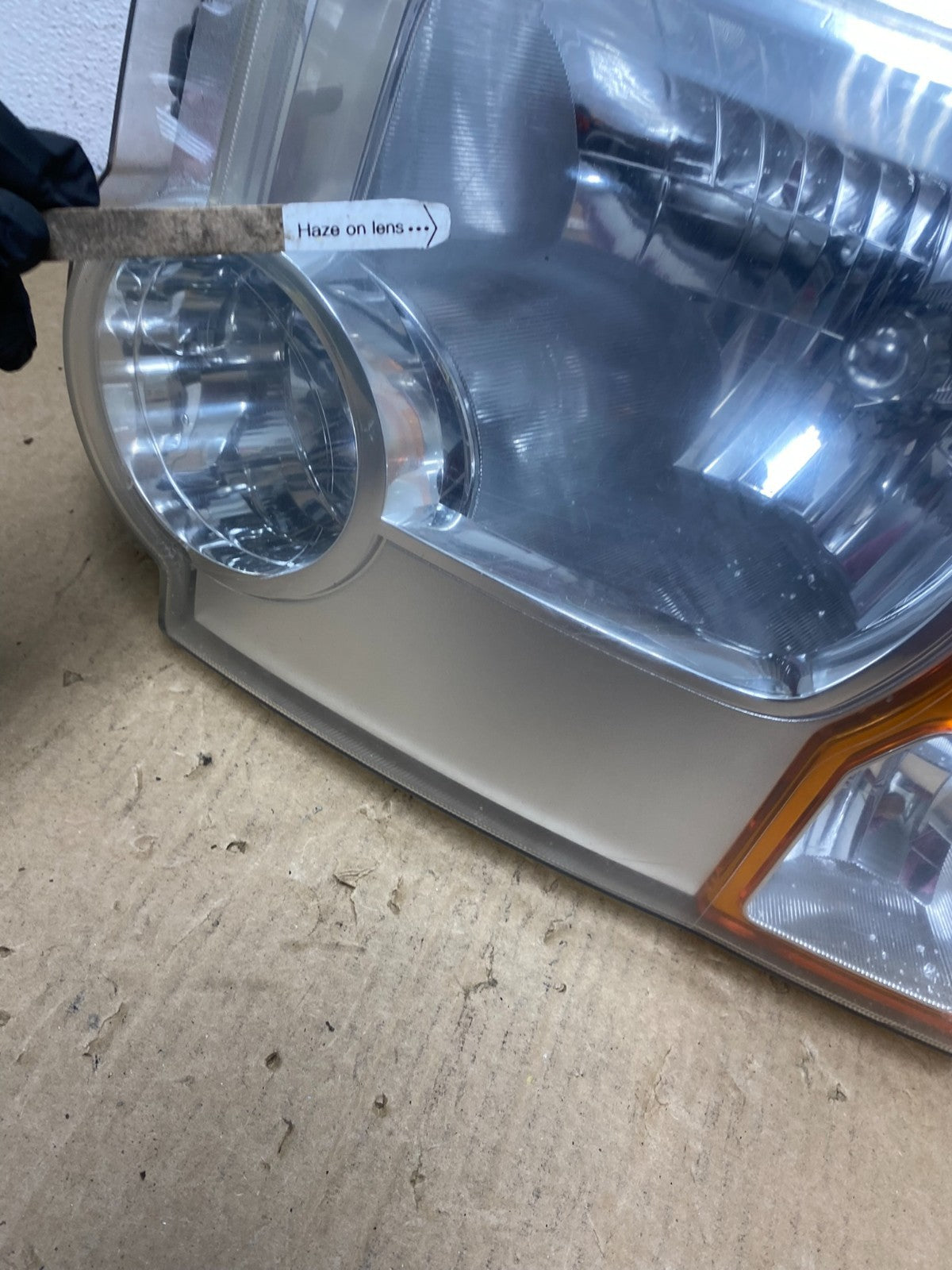 2005 - 2009 Land Rover Lr3 Left Driver LH Side Halogen Headlight AF7369 DW4