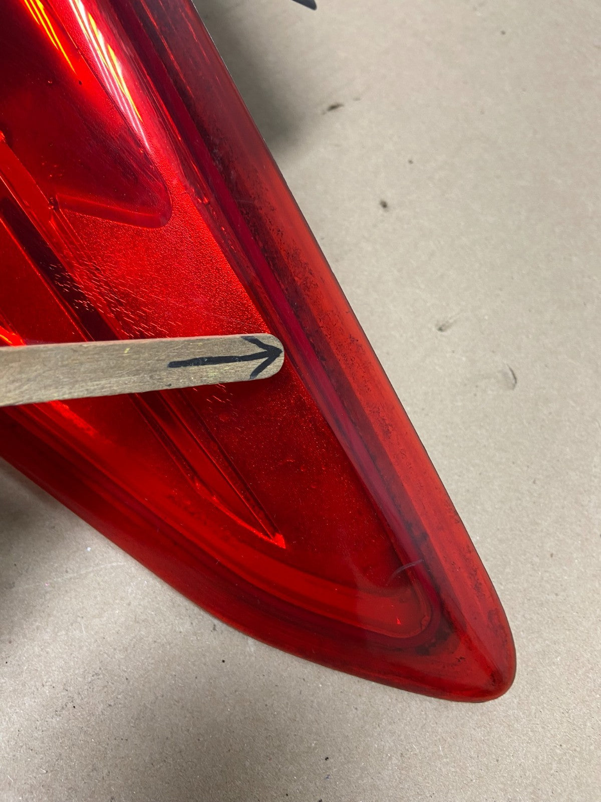 2012 2013 2014 Ford Focus Sedan Right Passenger Rh Side Tail Light AG6592 DW6