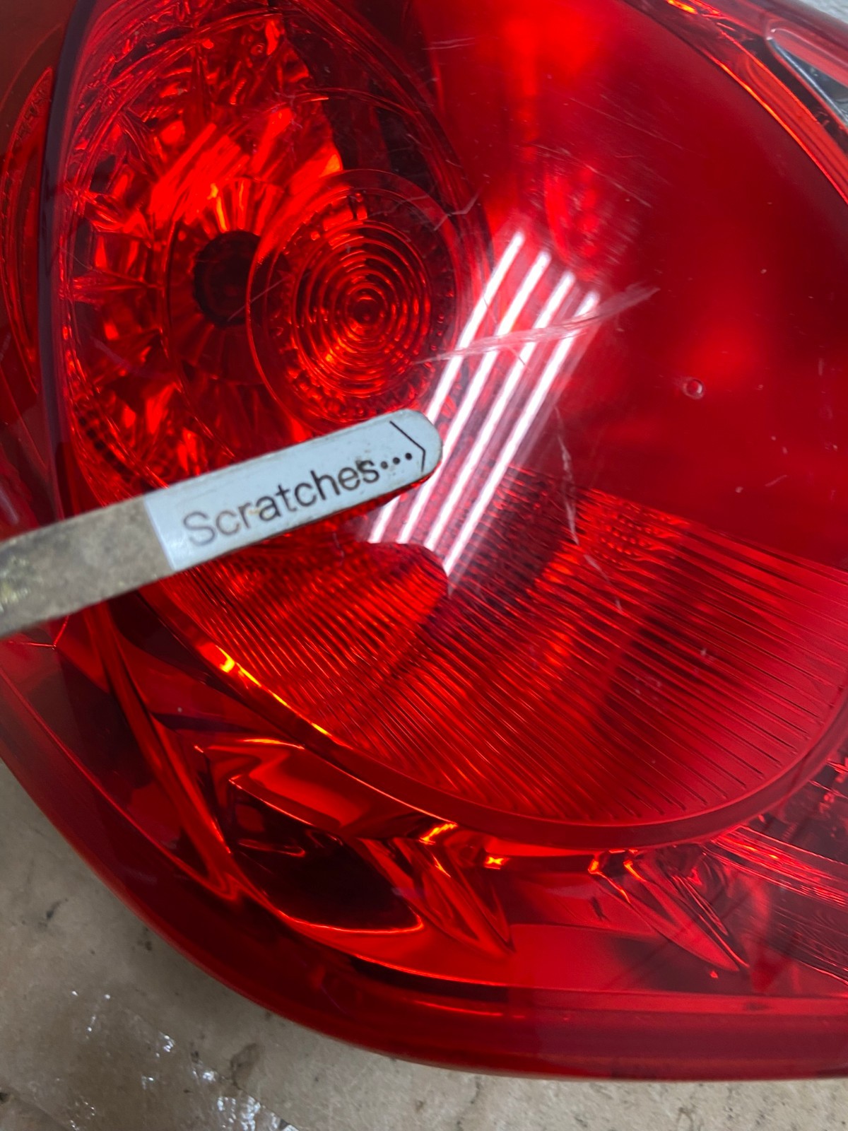 2011 2012 2013 Hyundai Sonata Left Driver LH Side Tail Light AE6565 LK3