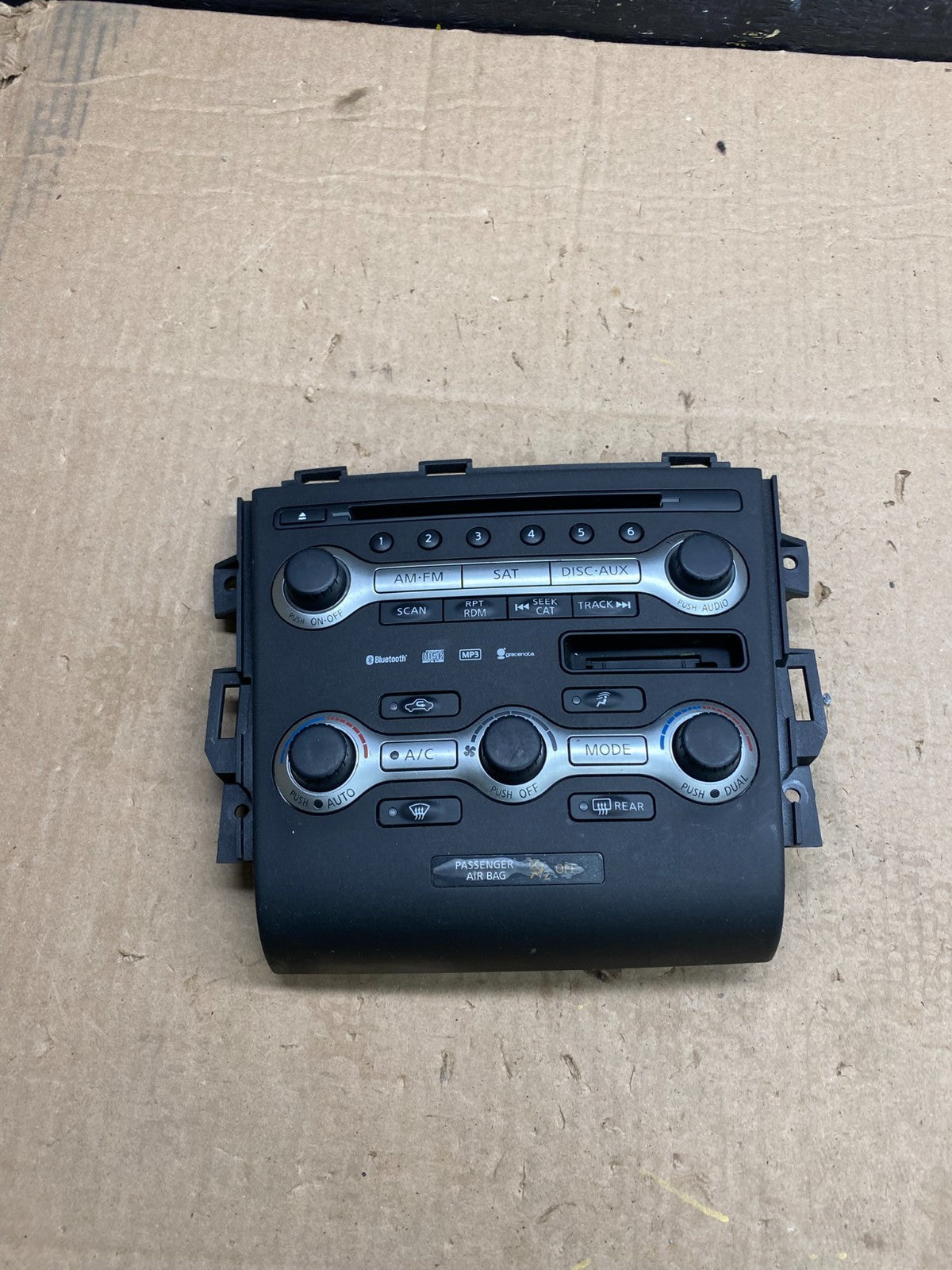 2010 - 2014 Nissan Murano Temperature Climate A/C AC Control Panel Z0186 DG0