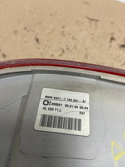 2007 - 2010 BMW M3 328i 335i Convertible Left Driver LH Tail Light AF5946 DW5