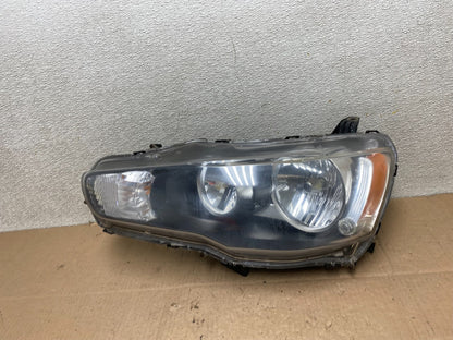 2010-2013 Mitsubishi Lancer Left Driver LH Side Headlight Halogen W0737 DW0