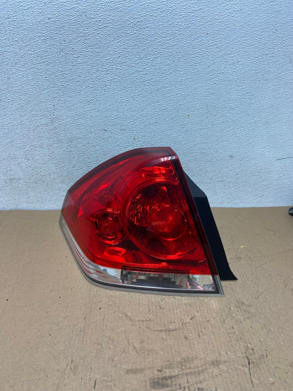 2006 to 2012 Chevrolet Impala Left Driver Lh Side Tail Light AD7764 LK0