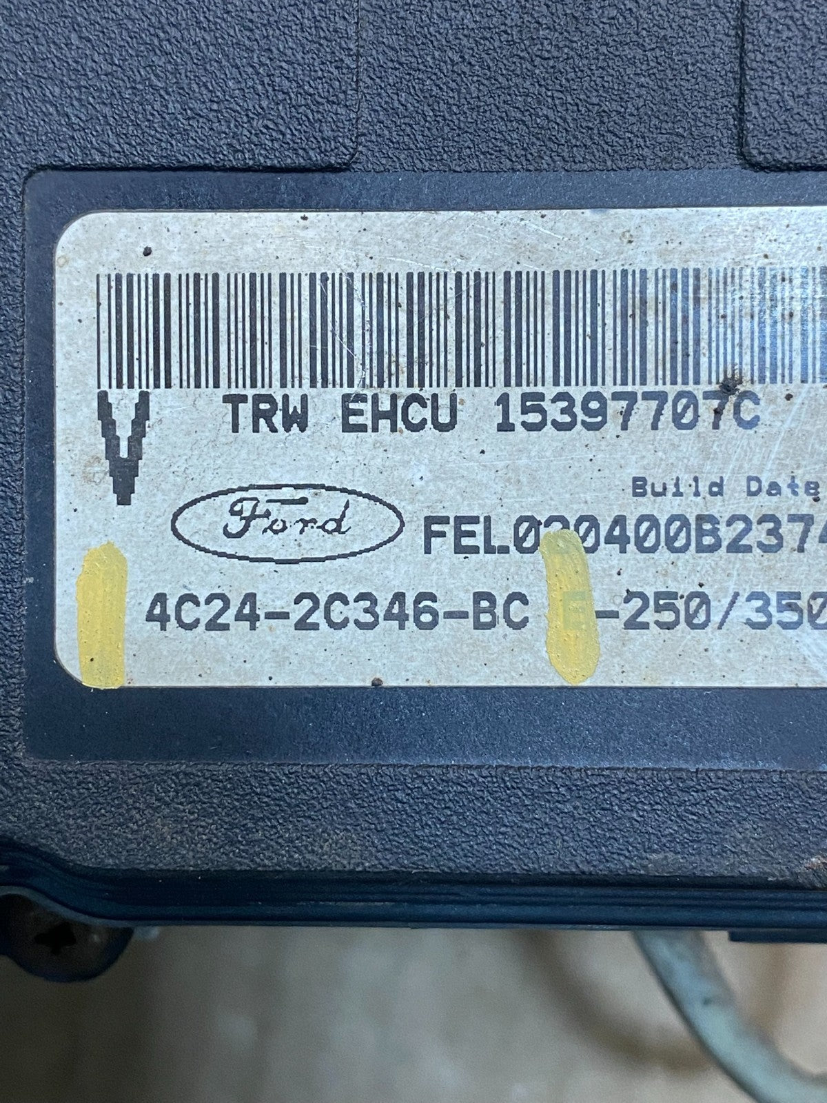 2004 2007 Ford E250 E350 Econoline Anti-Lock ABS Antilock Brake Pump ag9756 DG6