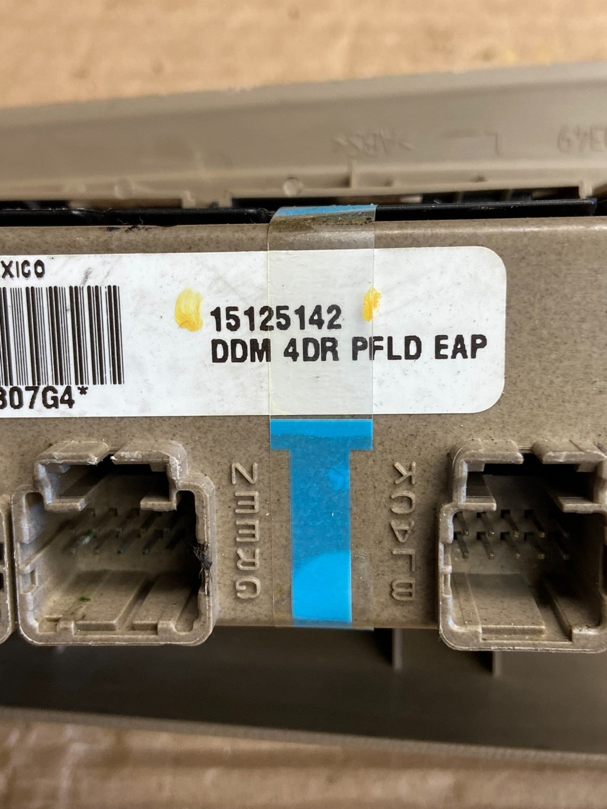 2003-2006 Chevrolet Silverado Left Driver Side Master Window Switch AF2084 DW4