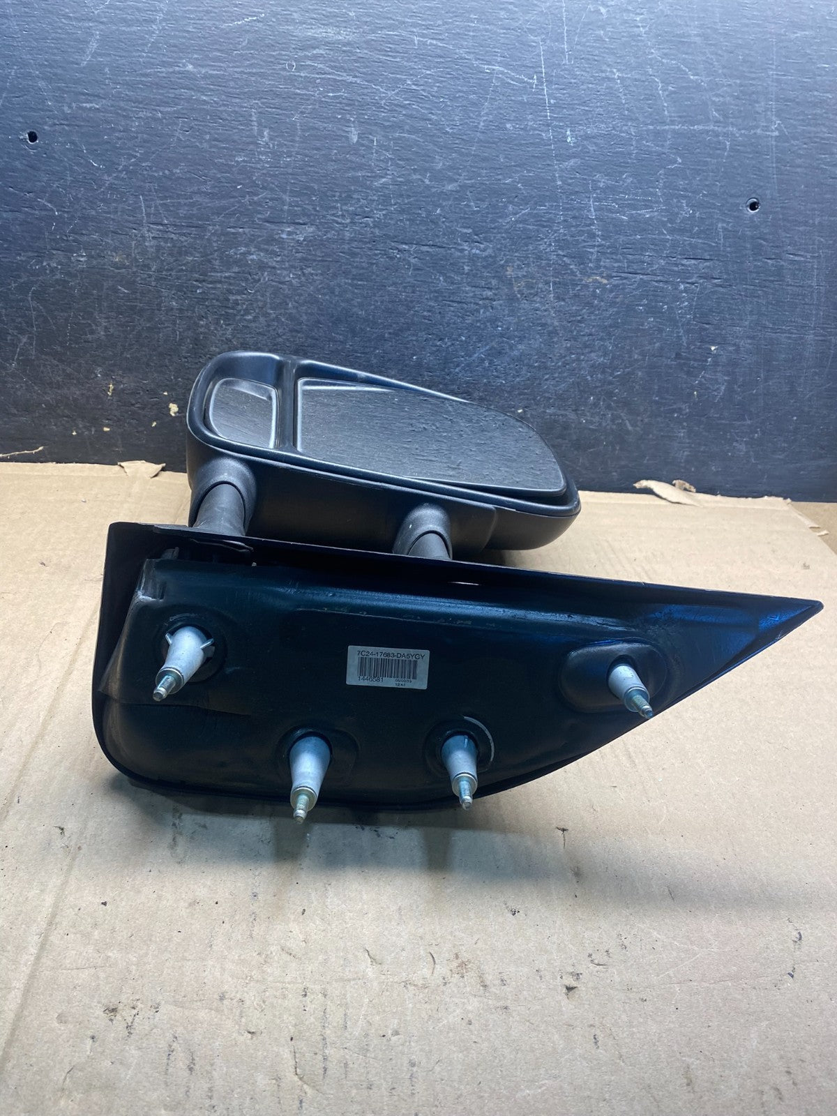 2002 to 2008 Ford E150 Van Left Driver Side Door View Two Arm Mirror AJ0513 DG4