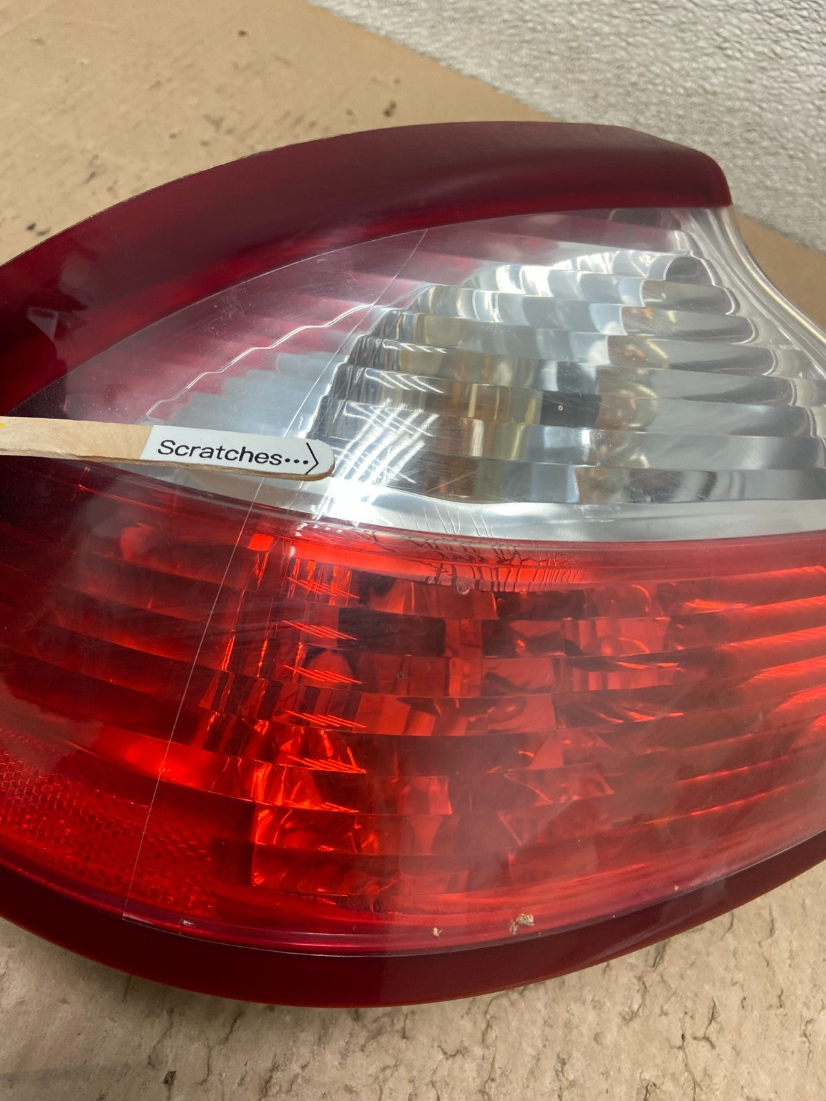 2004 to 2007 Saab 9-3 Convertible Left Driver LH Tail Light Oem Y0577 GD3