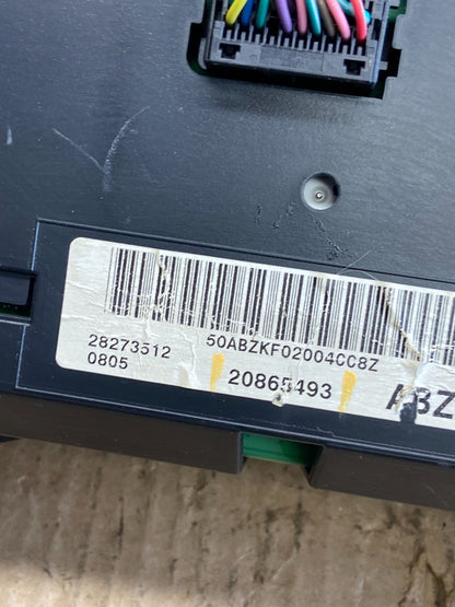 2010 - 2012 Chevrolet Express 2500 3500 Speedometer Cluster Gauge AC9246 DG7