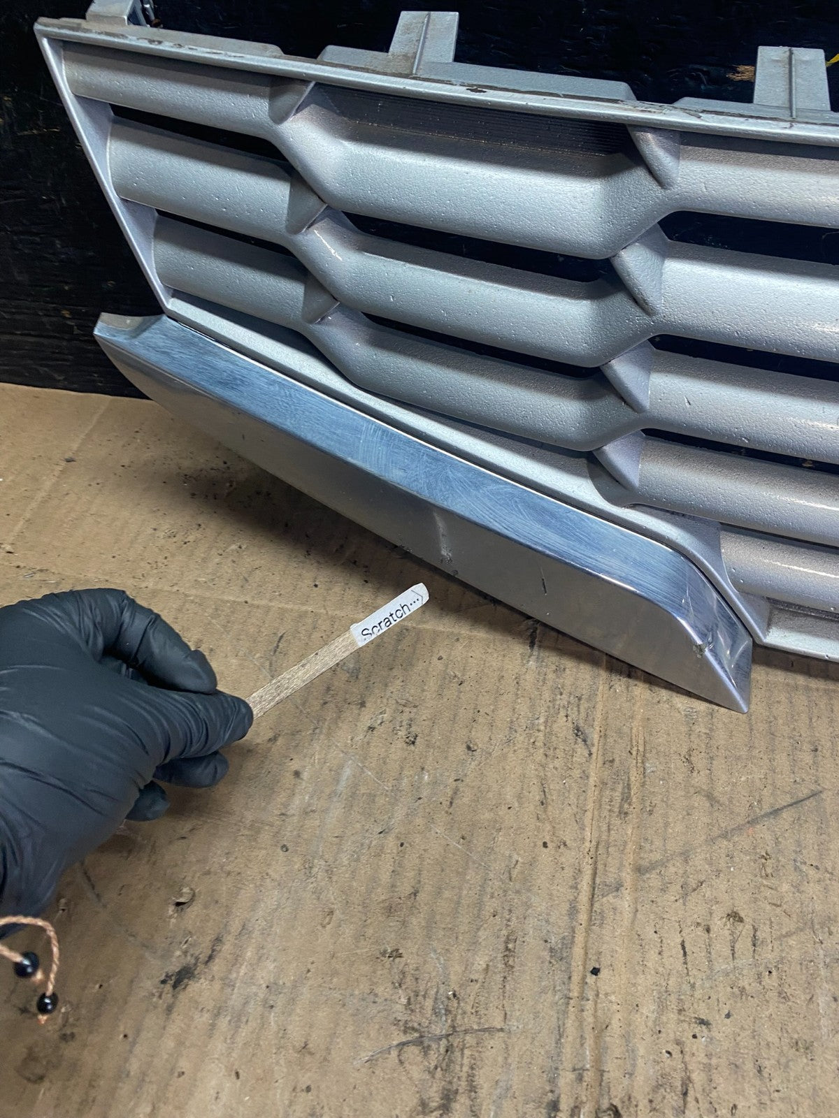 2008 to 2009 Nissan Altima Coupe Front Upper Grill Grille OEM R7889 DG4