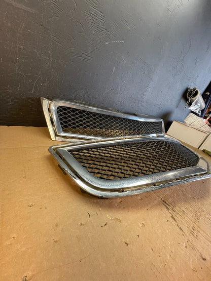 2009-2012 Chevrolet Traverse Chrome Upper Lower Grill Grille Set ac5448 DG2