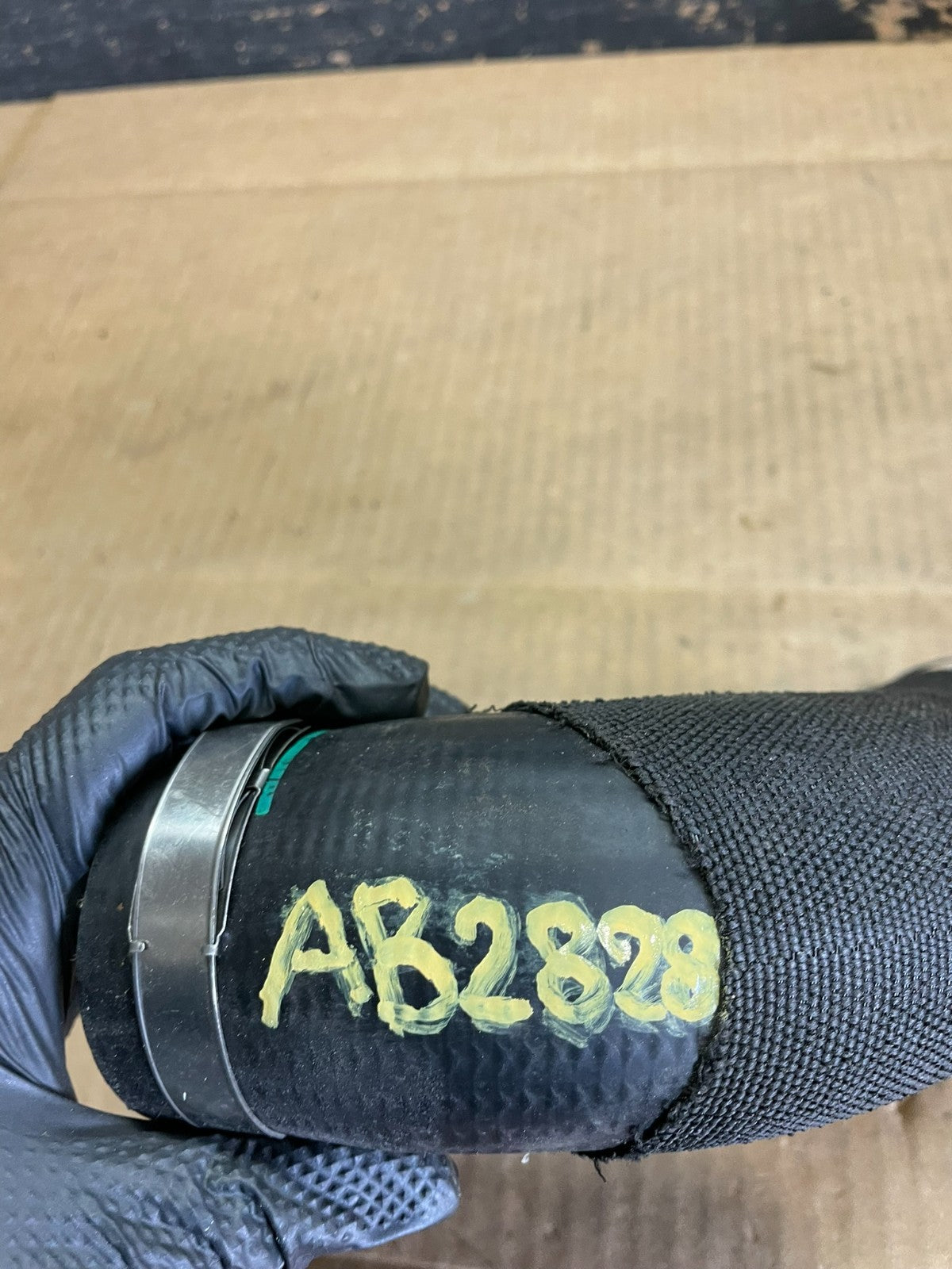 2020-2025 Porsche Carrera 911 992 Upper Press Hose Inter-Cooler AB28287