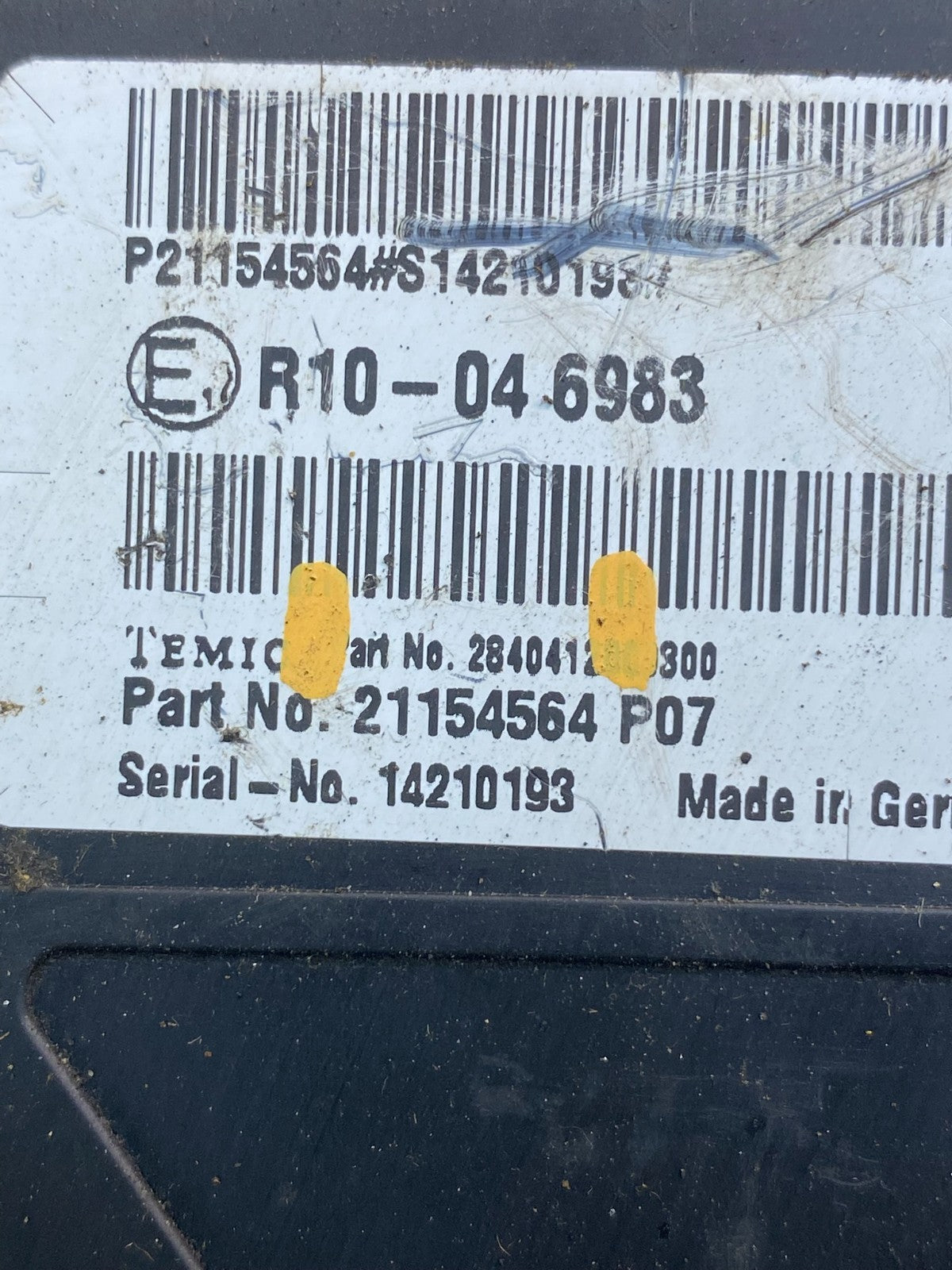 Mack Enigne Computer Module ECM ECU 21154564 OEM AC4406 DG2