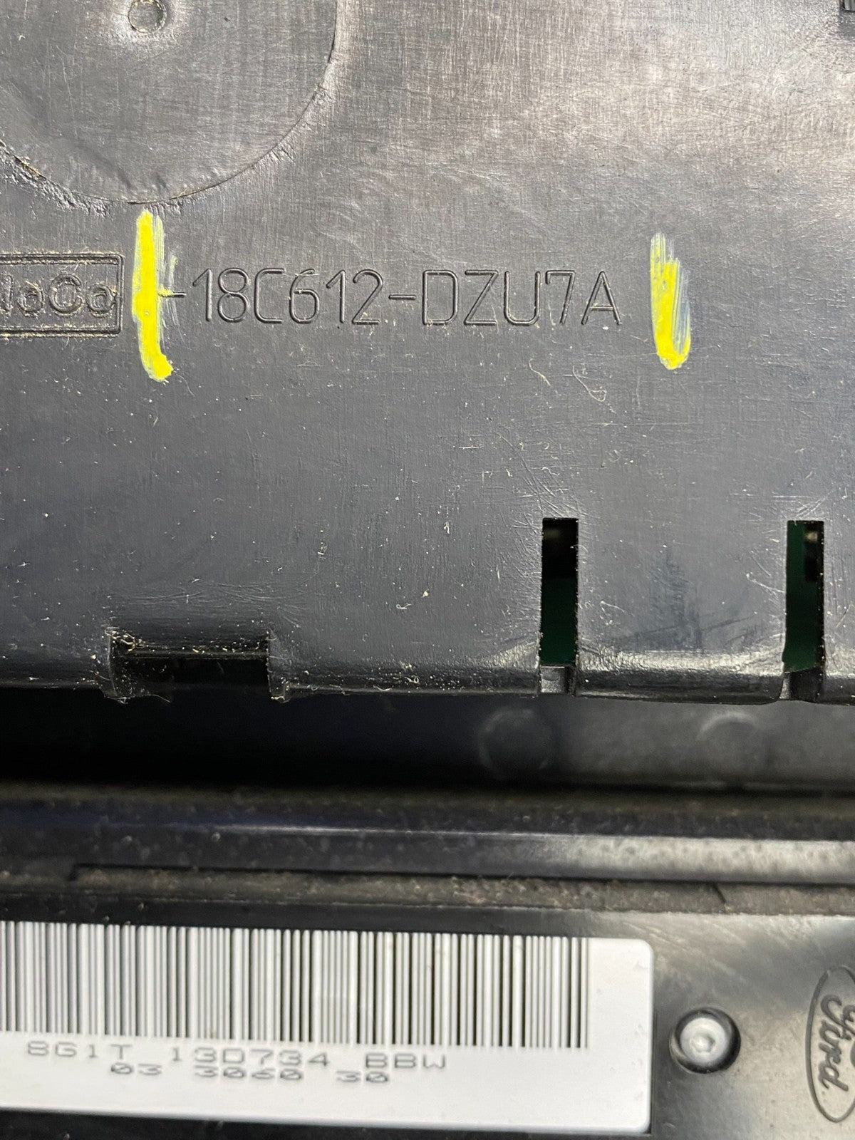 2008-2009 Ford Taurus X Center Console Climate Radio Control Panel u5207 DG7
