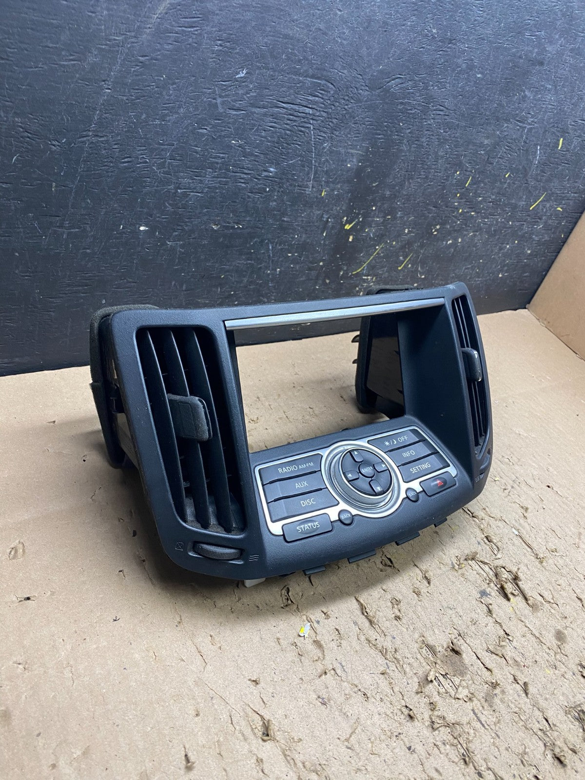2009 -2017 Infiniti EX35 Radio Screen Panel Bezel Trim T8521 DG1