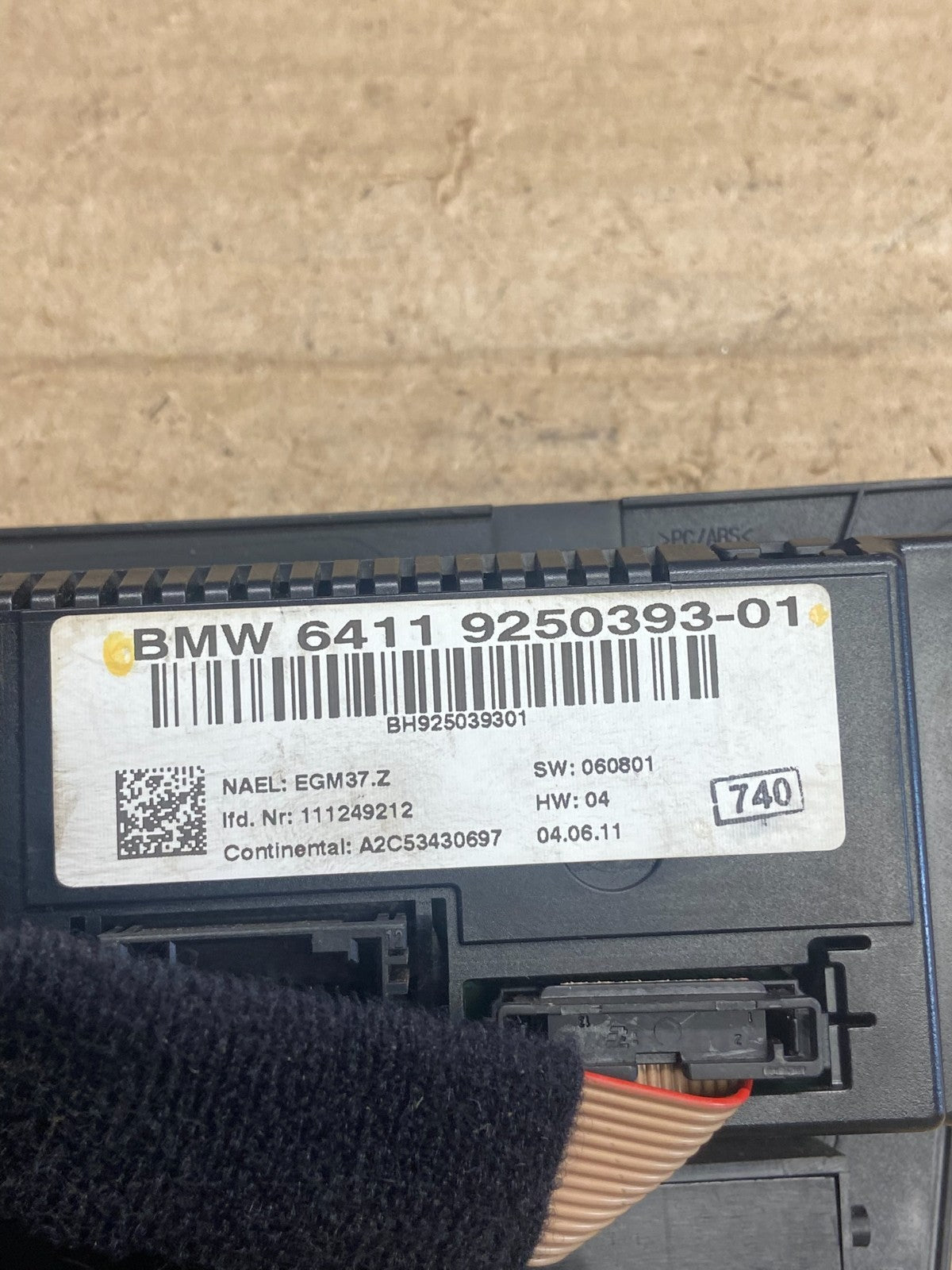 2007 - 2011 Bmw E90 E92 320i 328i A/C Heater Climate Control Panel ah5319 DG4
