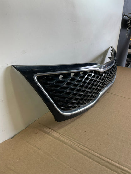 2014 2015 Kia Optima Front Upper Grille Grill Black Chrome AH6066 DG2