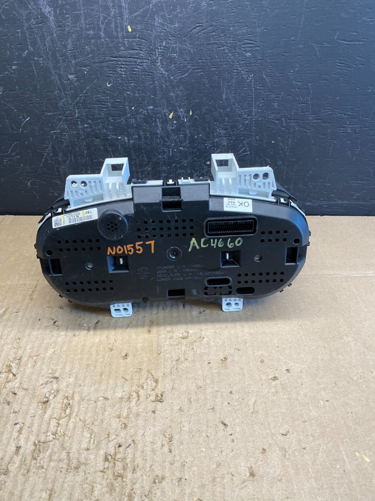 2014 2015 2016 Hyundai Elantra Instrument Speedometer Cluster Gauge AC4660 DG3