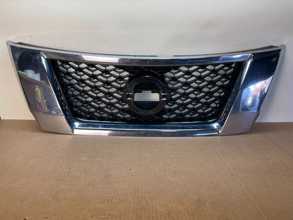 2013 to 2016 Nissan Pathfinder Front Upper Chrome Grill Grille AJ1270 DG0