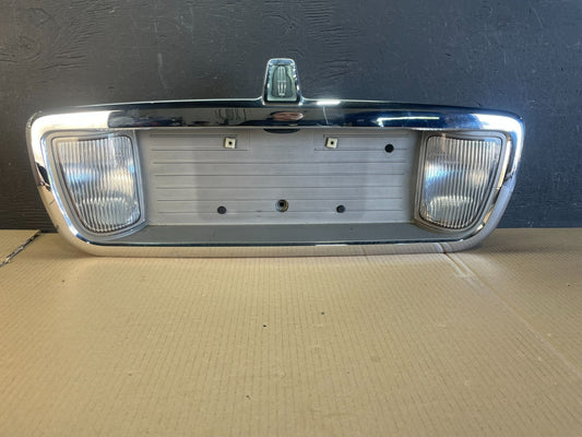 2003 to 2011 Lincoln Town Car Rear License Plate Trim Panel AE3508 DG0