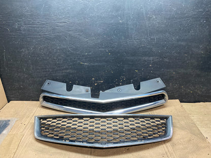 2010-2013 Chevrolet Equinox Upper Lower Set Front Chrome Grill Grille W2246 DG0