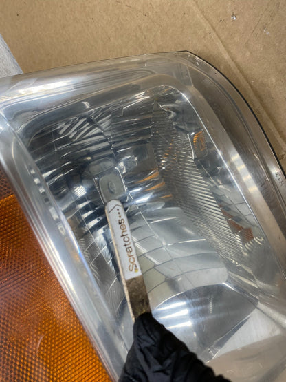 2008 to 2010 Ford F250 Super Duty Left Driver LH Side Headlight AH7794 DW3