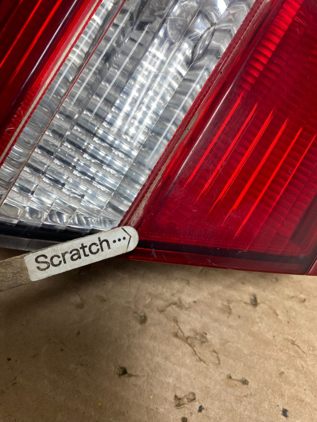 1997 to 1998 Infiniti Q45 Left Driver LH Trunk Inner Tail Light Oem O9290 DW5