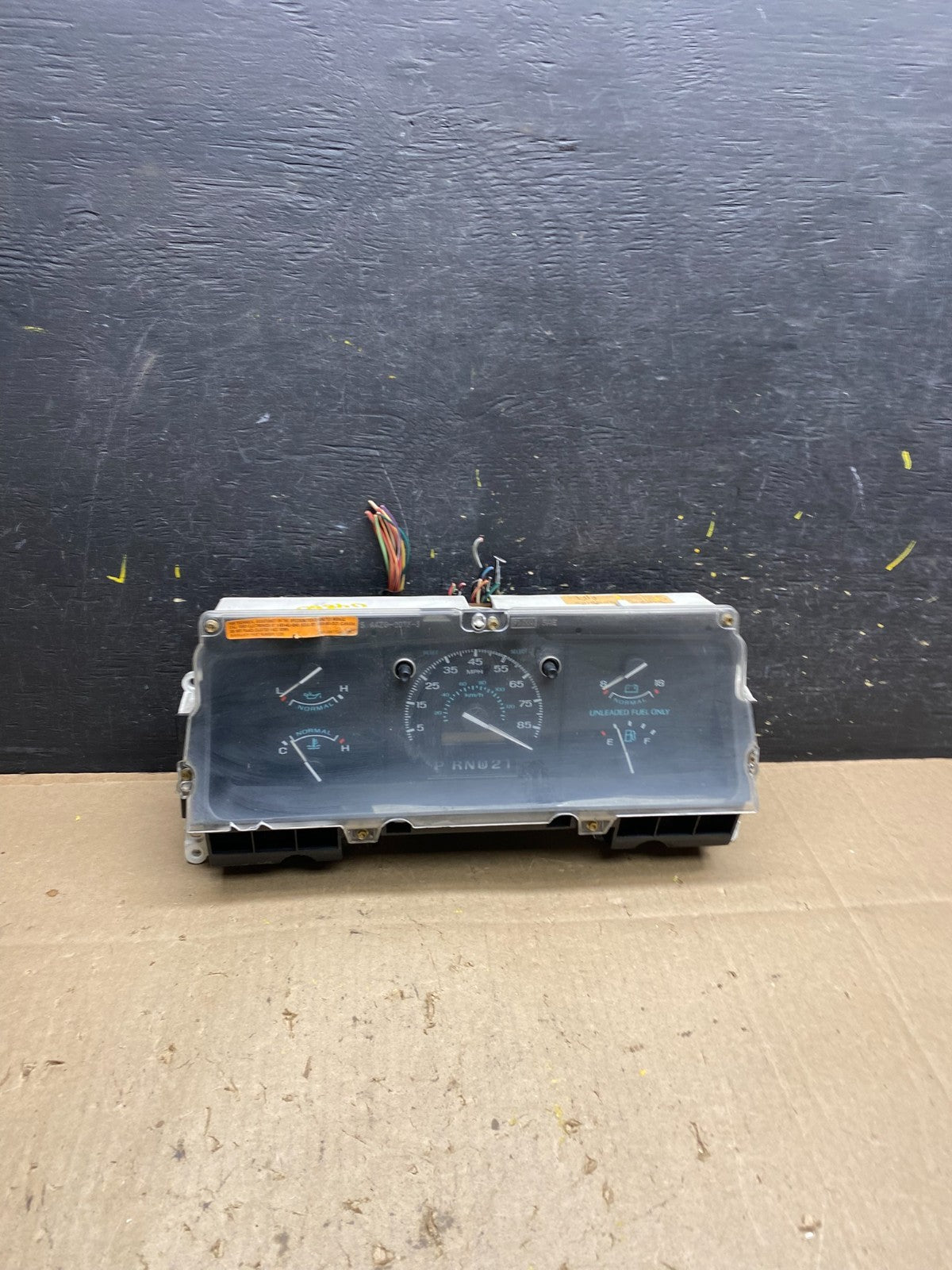 1996 Ford E150 E250 GAS Gauge Speedometer Cluster U4860 DG0