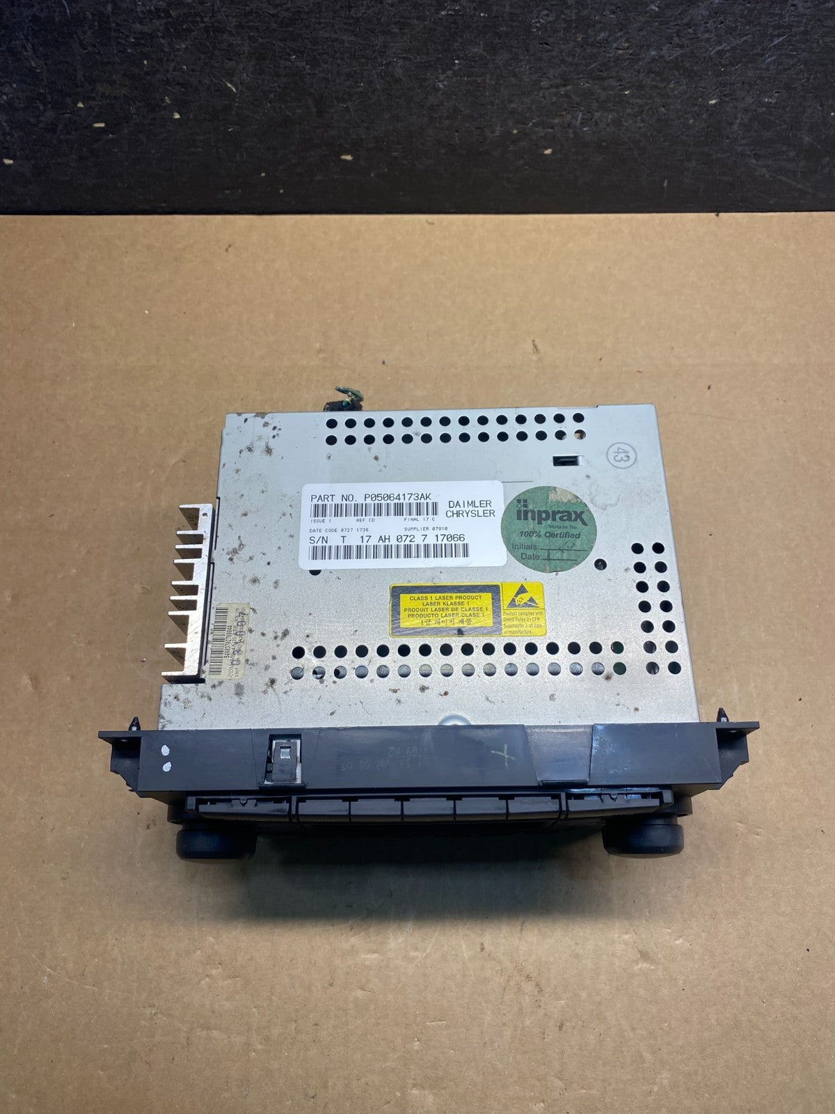2005-2009 Chrysler Dodge Jeep Ram Radio CD MP3 Receiver AG7362 DG3