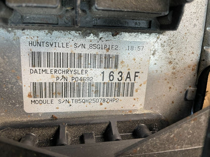 2008 Jeep Grand Cherokee Fuse Box Relay Panel BMC Body Module ac5412 DG3