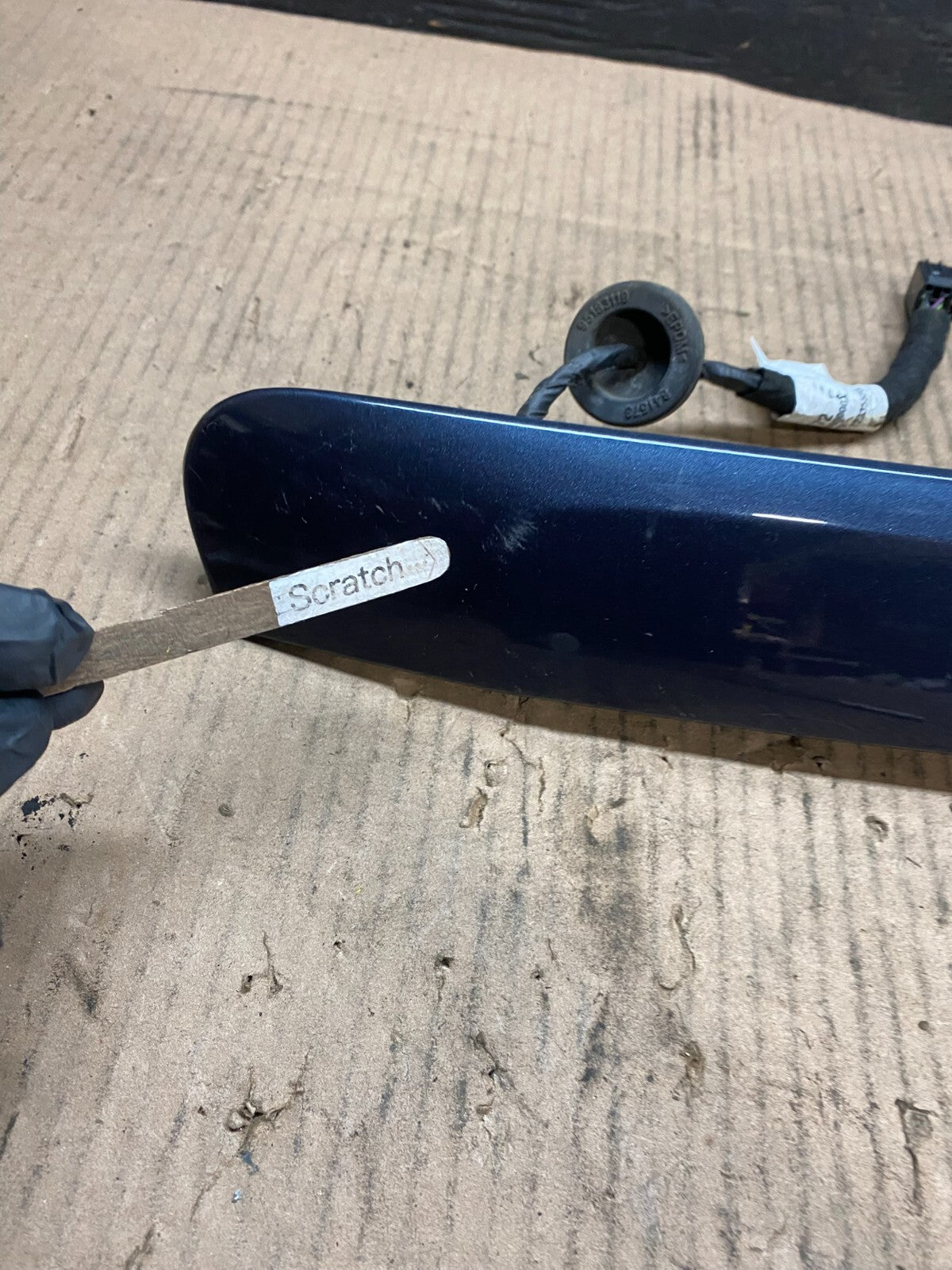 2016-2019 Chevrolet Trax Rear Trunk Camera Molding Trim Oem J7302 GD3