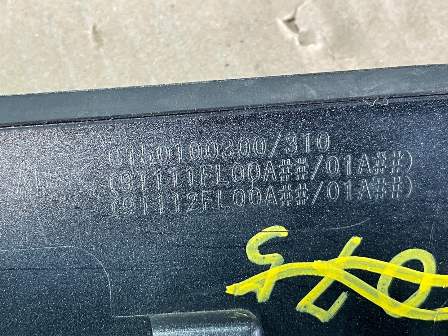 2017 - 2021 Subaru Impreza Rear Liftagte Molding Garnish ae3679 DG4