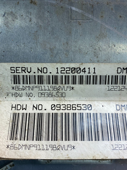 2001-2002 Silverado Tahoe Engine Computer Module 12200411 ECM ECU AI9984 DW2