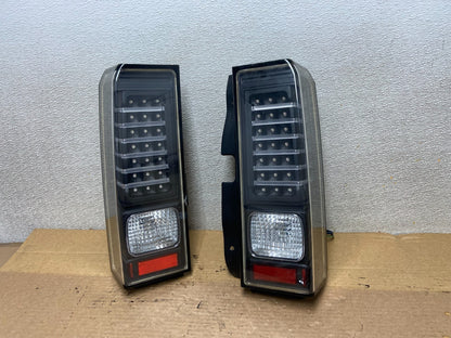 2006 to 2008 Hummer H3 Left+Right Set LED Black Tail Lights AB5245 DG0