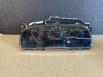 1999 - 2001 Ford F250 F350 Speedometer Cluster Gauge AF3601 DG0