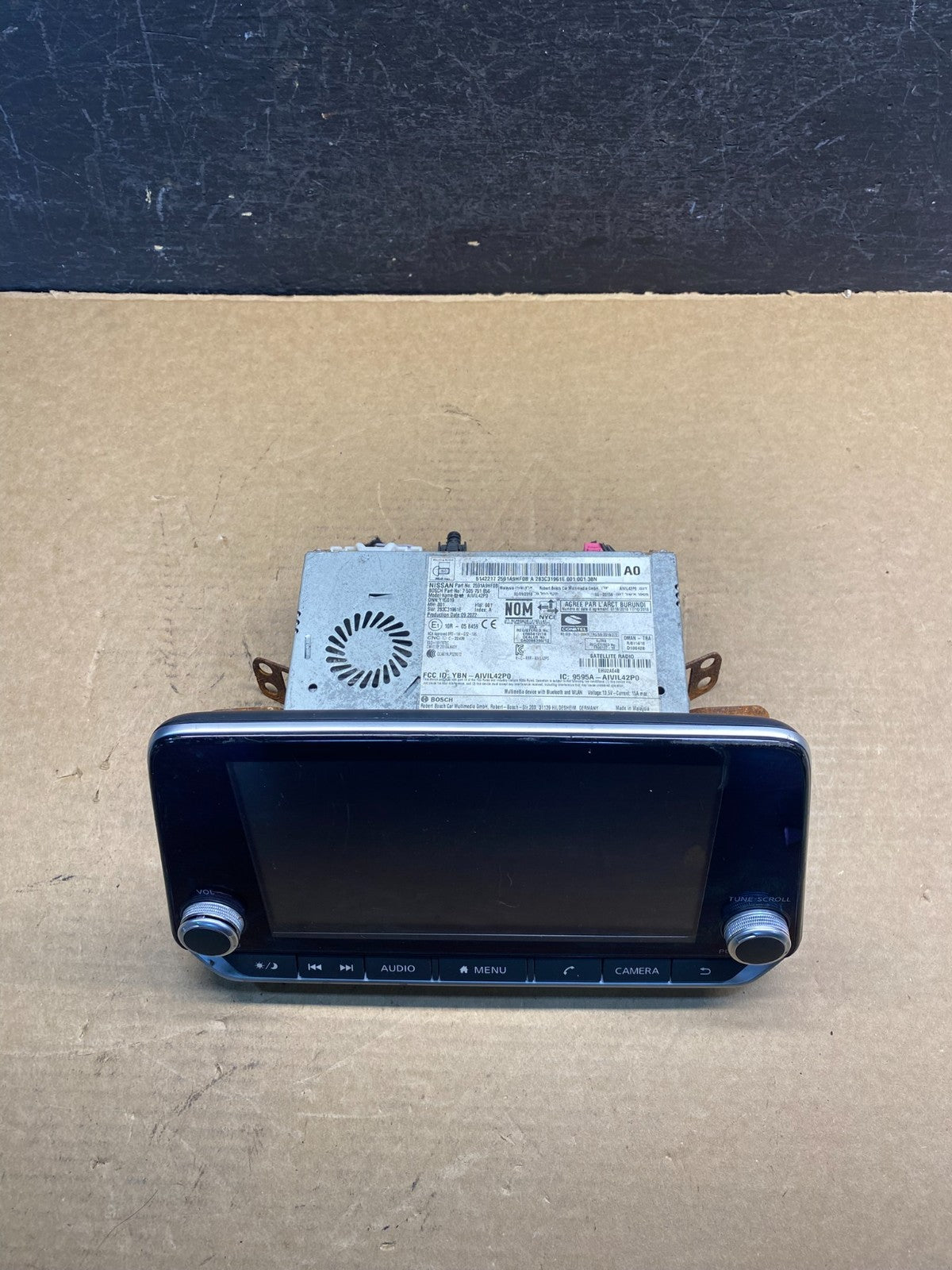 2023 Nissan Altima Radio Audio Screen Display AM/FM ad9893 DG3