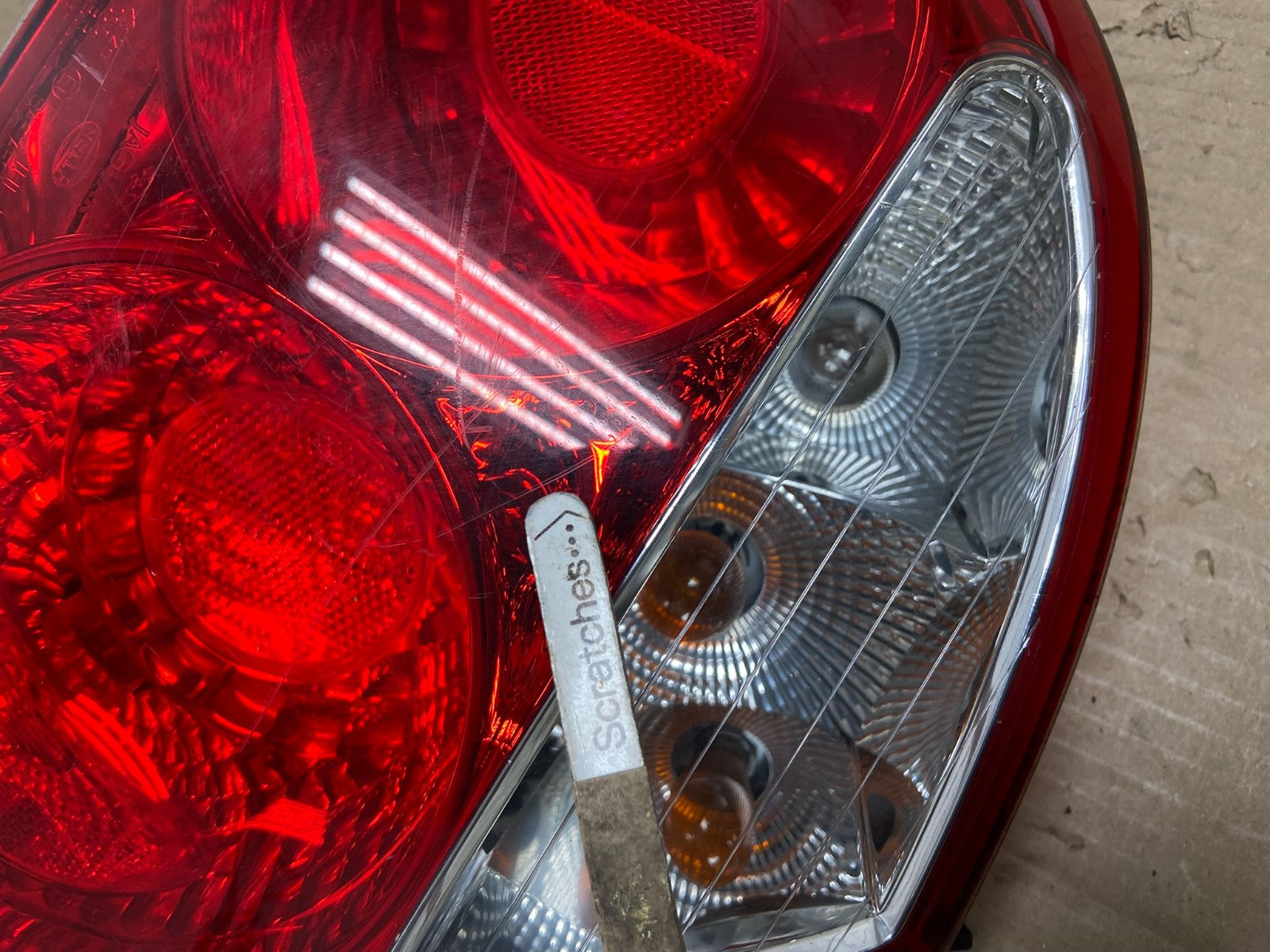 2000 to 2004 Jaguar S-Type Left Driver LH Side Tail Light AF7033 LK3