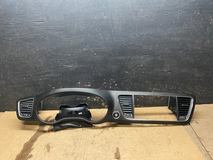 2015 to 2018 Kia Sedona Instrument Cluster Bezel W Vents W/ Start Button X31480