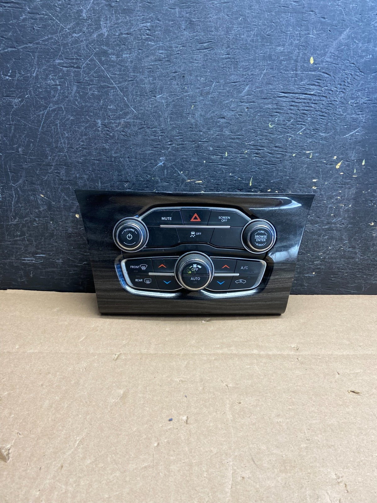 2017 to 2023 Chrysler 300 Audio Climate Control Panel AI6310 DW0
