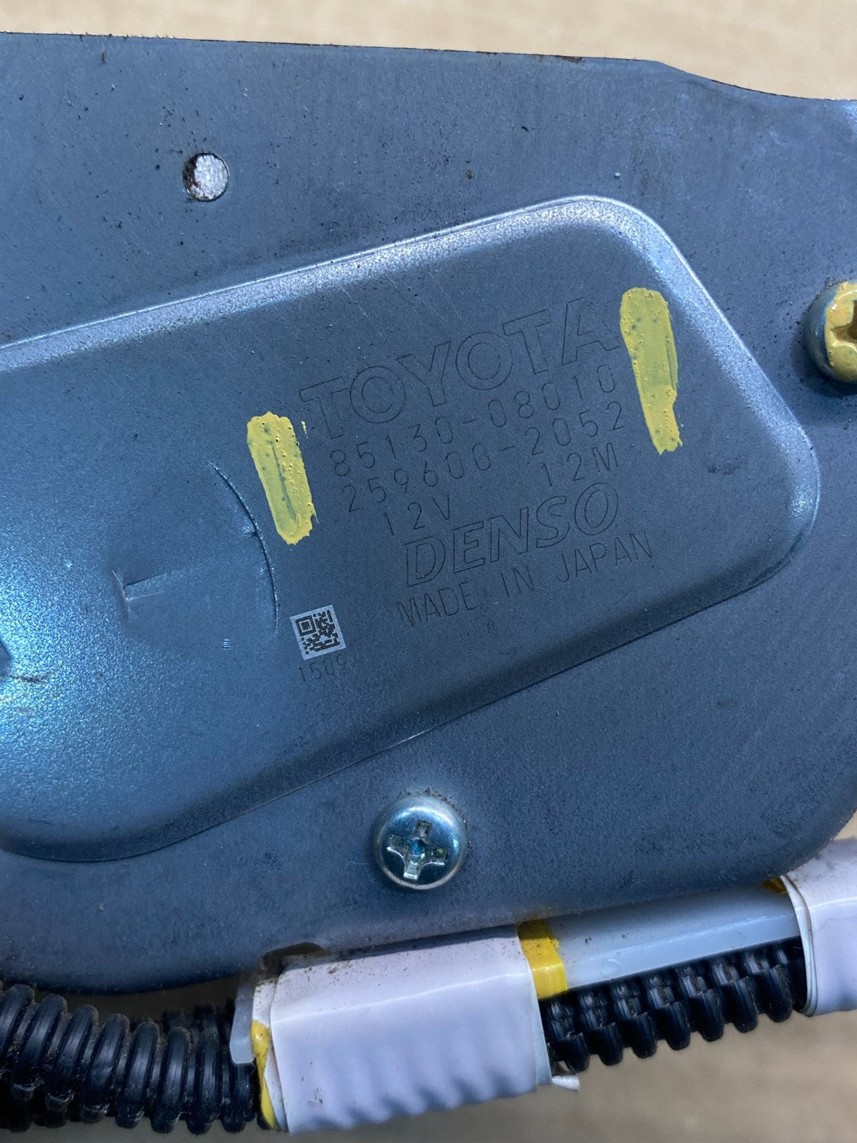 2011-2020 Toyota Sienna Rear Windshield Washer Wiper Motor AF6724 DG5