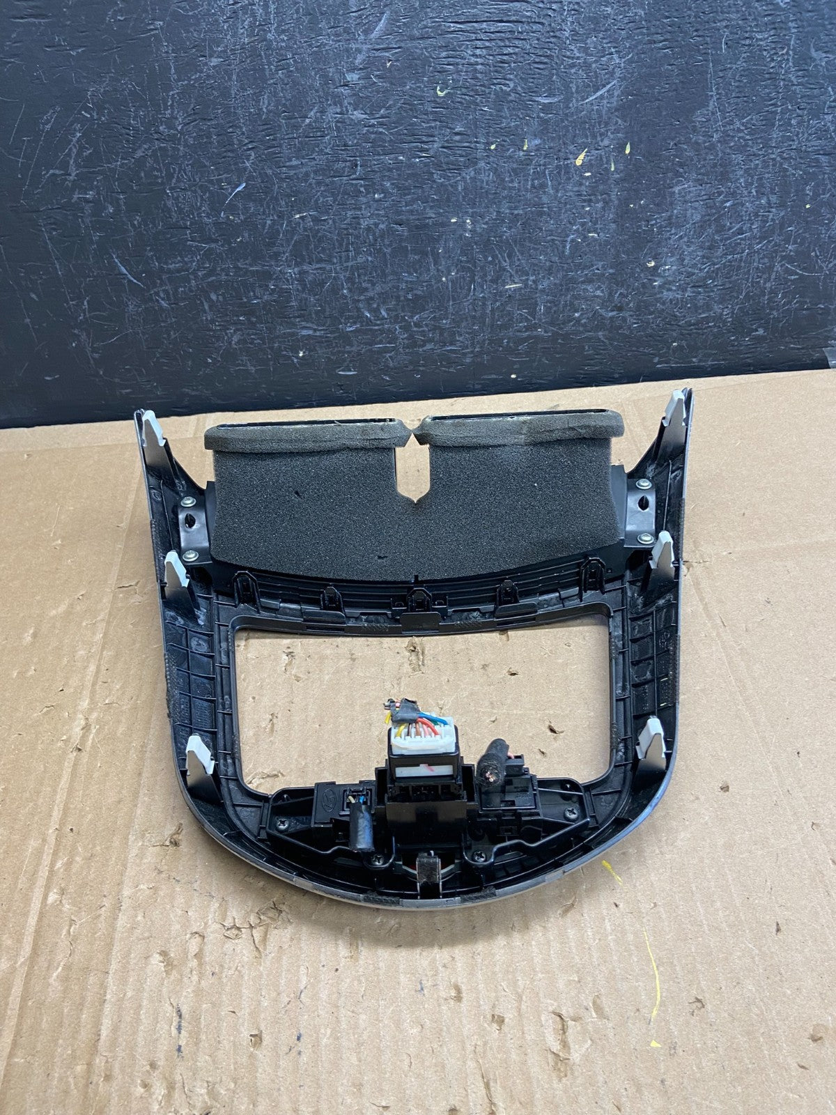2012 to 2017 Hyundai Accent Center Radio Hazard Air Vent Bezel AD2284 DG4