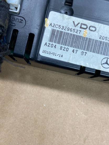 2008-2011 Mercedes W204 C300 Navigation Display Screen Monitor AI6211 DG6
