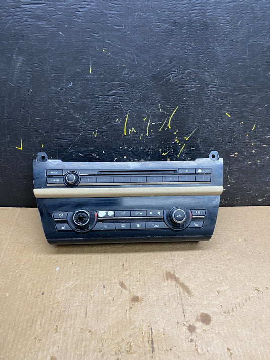 2011 to 2016 Bmw 528i Ac Heater Radio Panel Climate Control 9241241-01  z4432 DG0