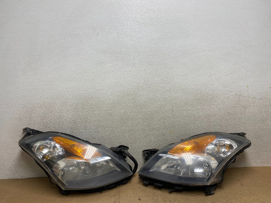 Sedan 2007 2008 2009 Nissan Altima Left+Right Set Headlights W9317 DW0