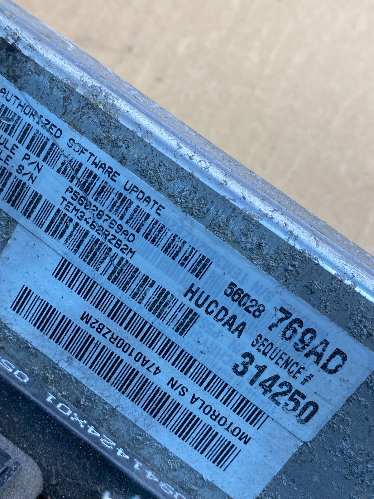 2003 Dodge Ram 1500 5.7L ECU ECM Engine Control Computer AI9868 DW2