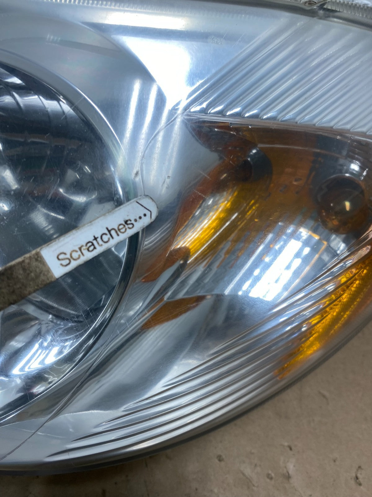 2003 to 2004 Toyota Corolla Left Driver LH side Headlight AG4409 DW3