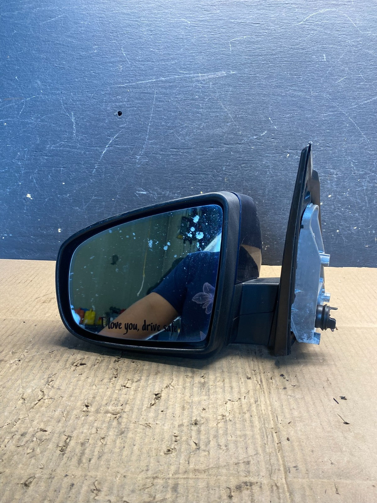 2007 to 2013 BMW X5 Left Driver LH Side View Door Mirror Oem aa7543 DG8