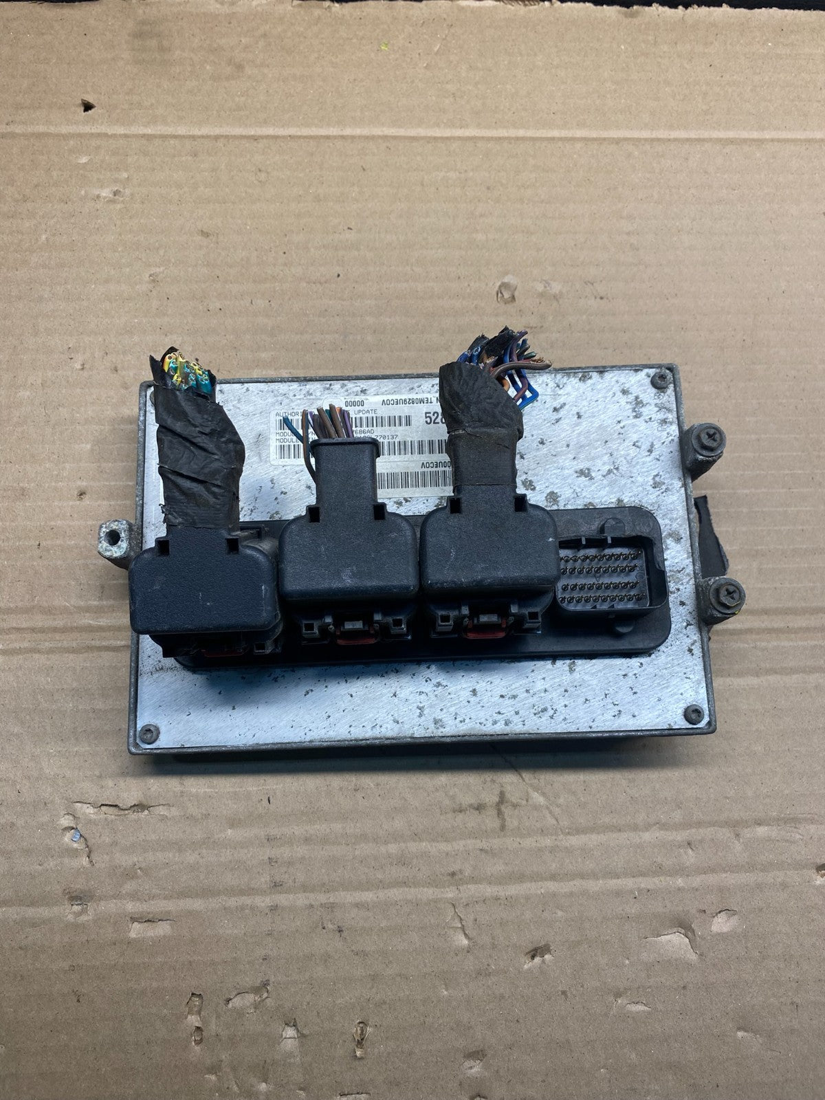 2009 Jeep Wrangler 3.8L Engine Control Module ECU ECM AD9425 DG0