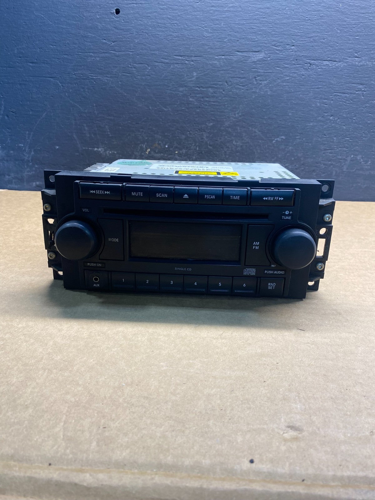 2005-2009 Chrysler Dodge Jeep Ram Radio CD MP3 Receiver AC8048 DG0