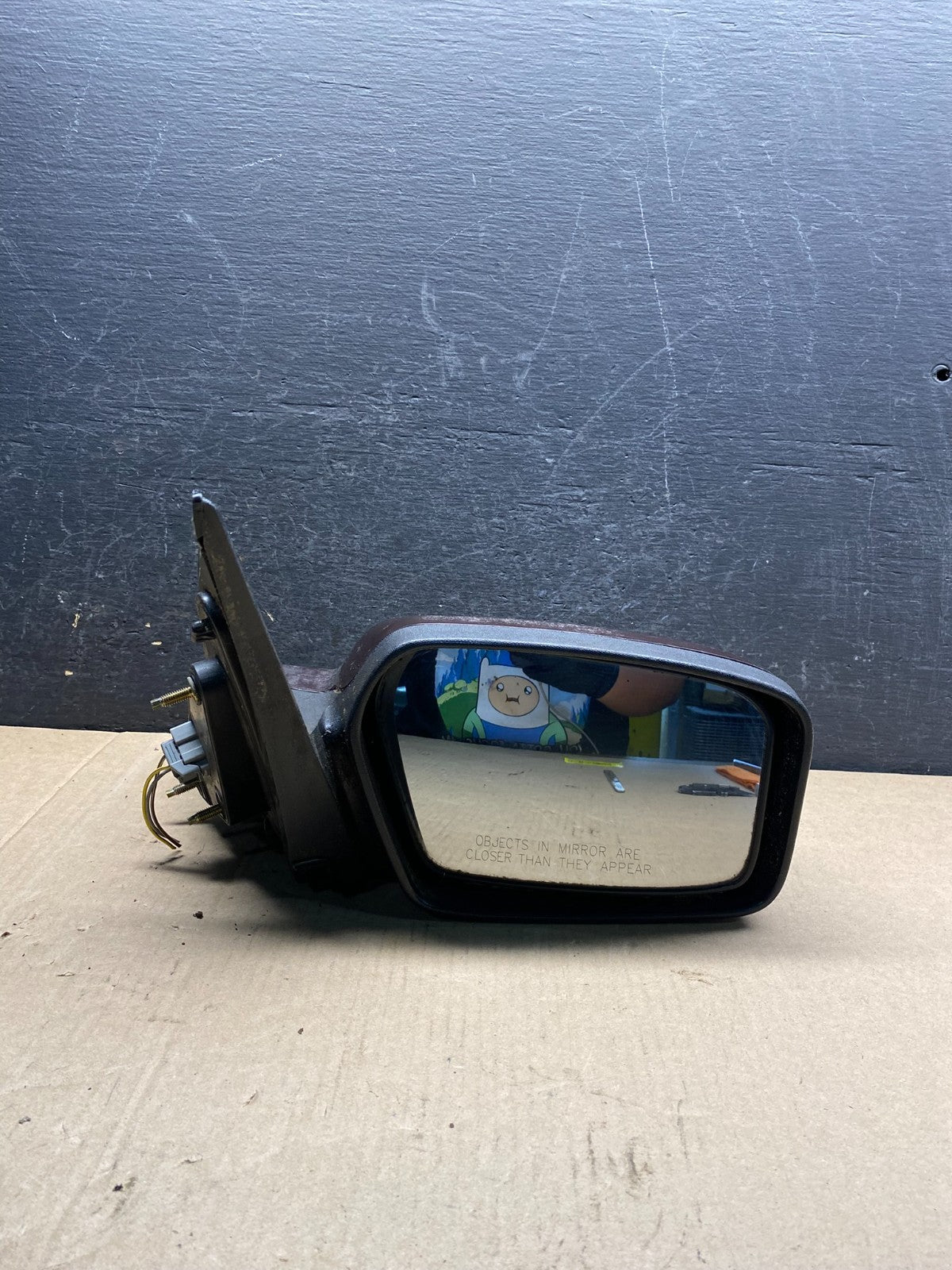2011 to 2012 Ford Fusion Milan Right Passenger View Door Mirror AG3628 DW8